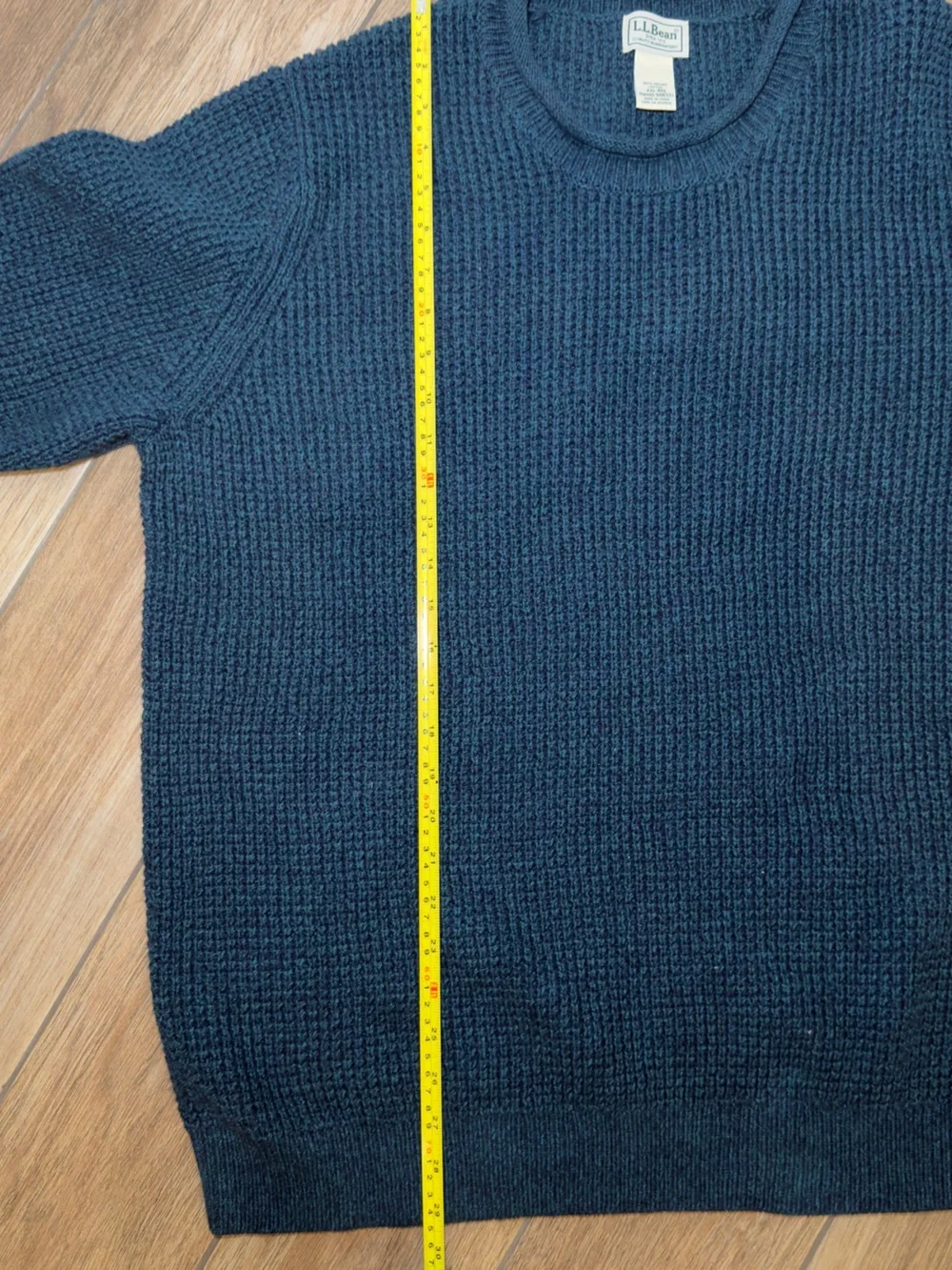 Men's L.L.Bean Organic Cotton Waffle Sweater XXL